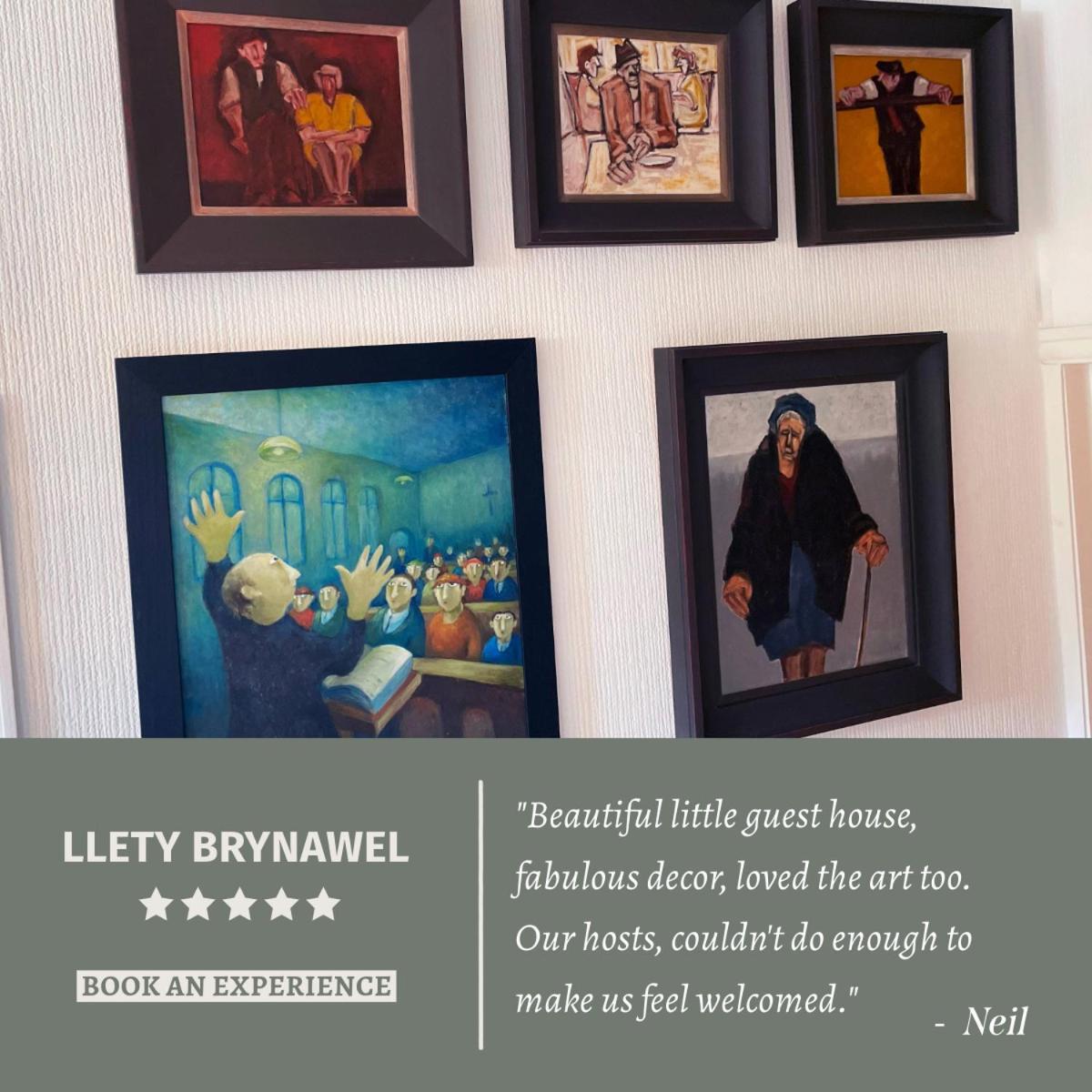 Llety Brynawel Guest House Pennal Bagian luar foto